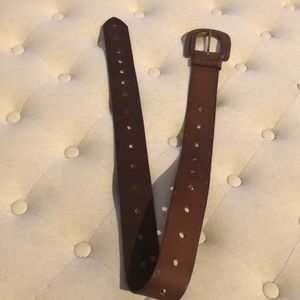 Brown Leather Belt
